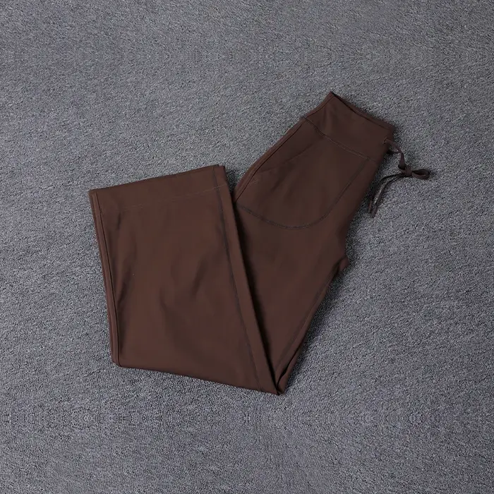 Pantalon de Yoga ample taille haute pour femmes