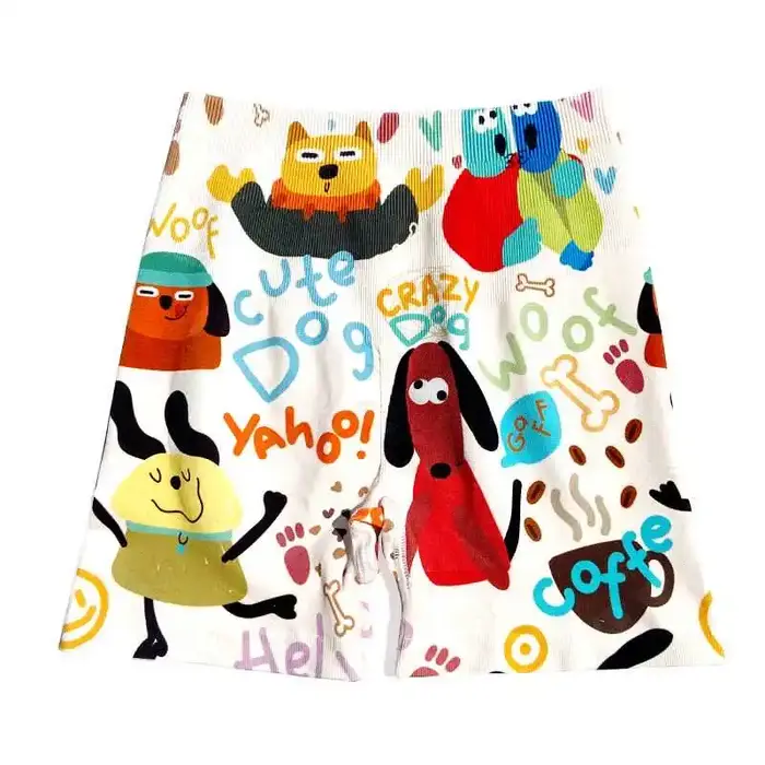 Short de Yoga imprimé Graffiti couleur Dopamine pour femmes, taille haute, levage des hanches, ventr