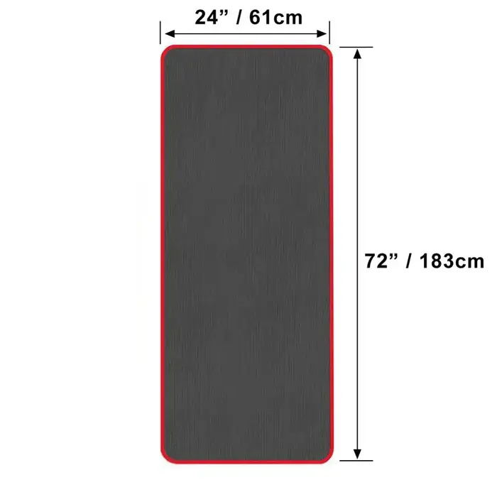 Polymères de Yoga anti-déchirure, 10mm, pour fitness, Pilates, entraînement à domicile, coussin de s