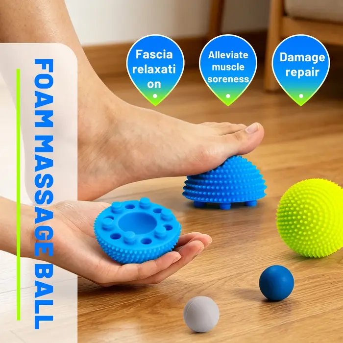 Balle de massage texturée Neuro Ball pour les pieds