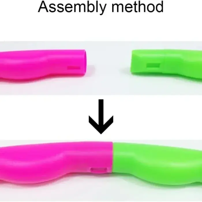 Hula Hoop Sport, équipement de fitness portable en plastique coloré et amovible pour enfants