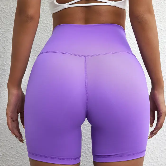 Leggings courts de Sport pour femmes, couleur unie, Yoga, soutien de Compression, sueur-vagin, entra