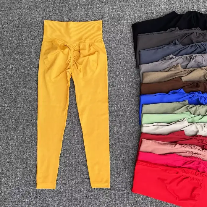 Pantalon de Yoga taille haute sans couture