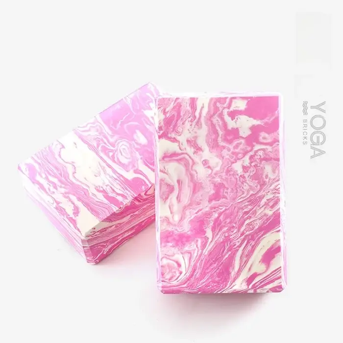 2 blocs de yoga en EVA haute densité