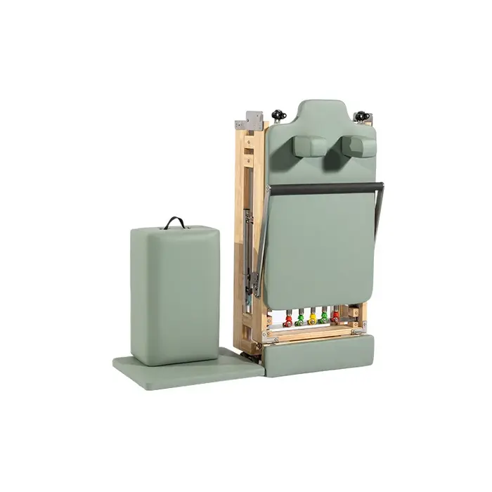 Lit central Pilates, chêne érable pliable