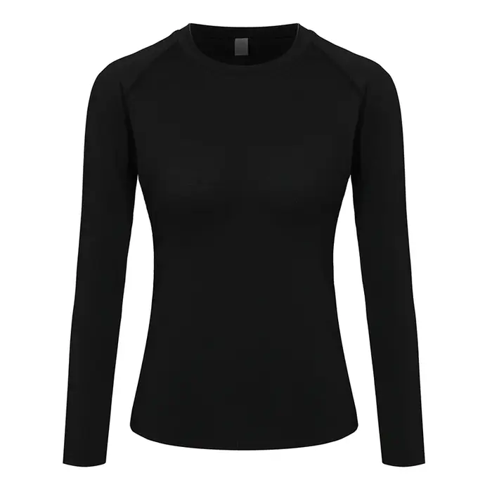 Chemise de Compression pour femmes, Yoga athlétique, course à pied, T-Shirt à manches longues, print