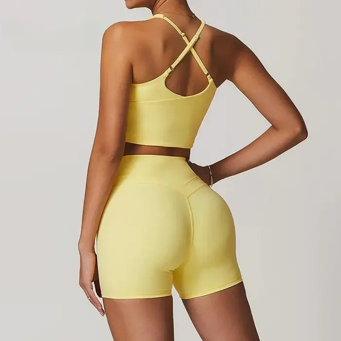 2 pièces vêtements de sport femmes Yoga ensemble vêtements de sport vêtements de sport costumes de Y