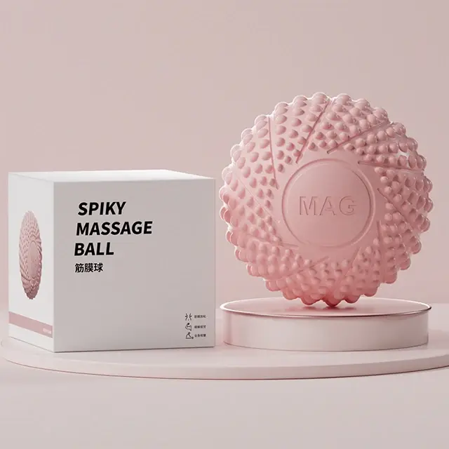 Balle de massage lacrosse IkFascial pour bras, dos, pied, relâchement myofascial, point de certes, n