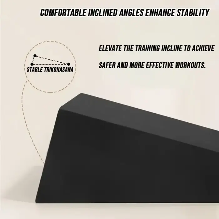 1 paire conception inclinée Yoga Squat cale réglable stabilité entraînement mollet étirement planche inclinée jambes récupération mollet extensible