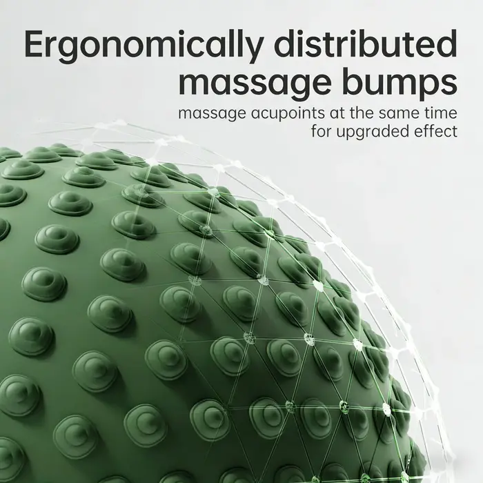 Balle d'entraînement Pilates, balle de massage pour le renforcement des muscles du plancher pelvien, balle de yoga épaisse et anti-explosion, pour le remodelage post-partum à domicile.
