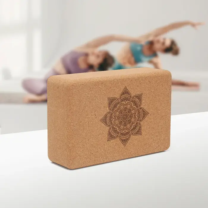 Bloc de yoga en liège, briques de yoga en liège