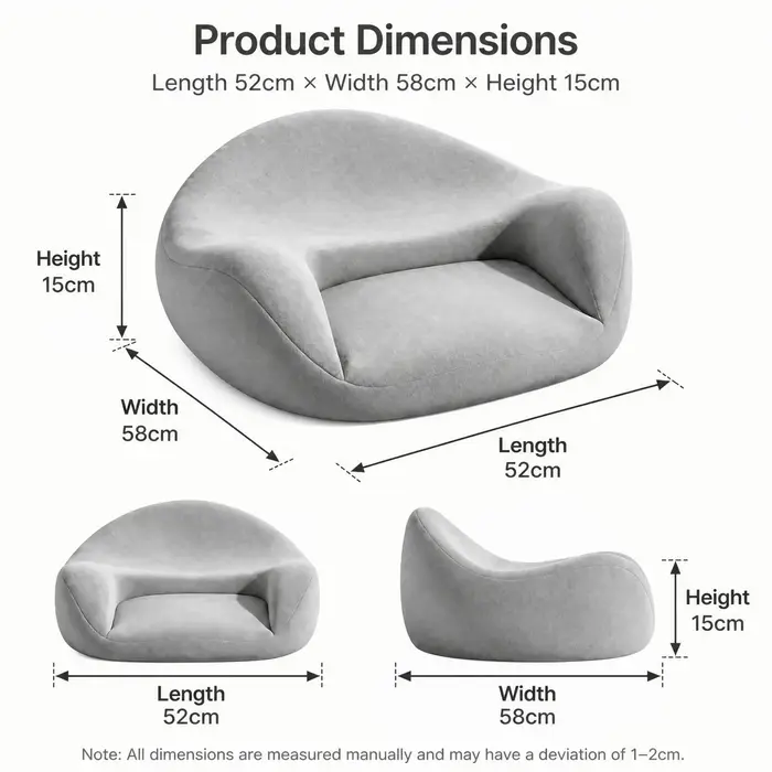 Coussin de méditation ergonomique, futon de méditation, coussin de méditation pour la maison, coussin de yoga pour position assise en croix, coussin de méditation pour balcon, coussin de chant ou de g