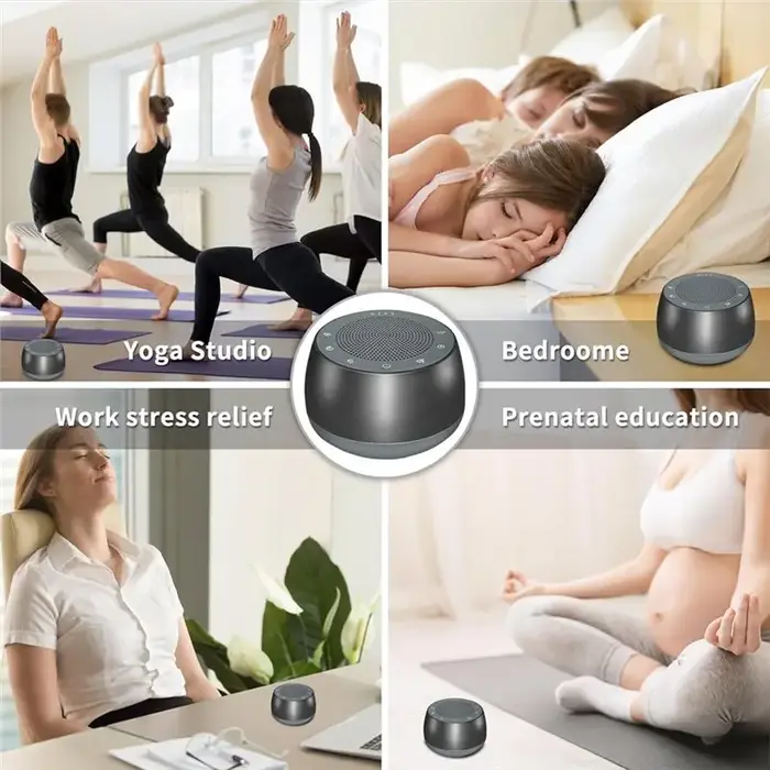 ABKV-Machine à sons de méditation, générateur de fréquences de bol chantant à 9 tons, bol chantant é