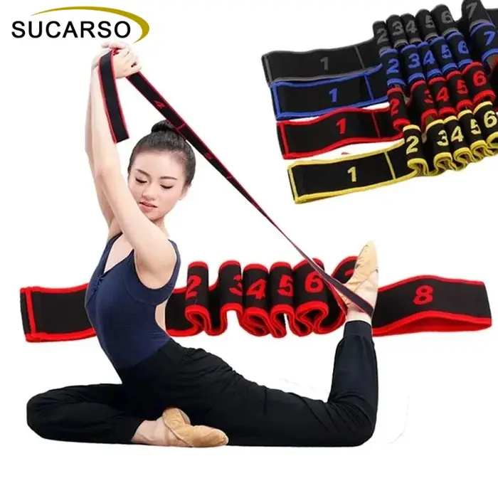 Sangle élastique de yoga pour étirements