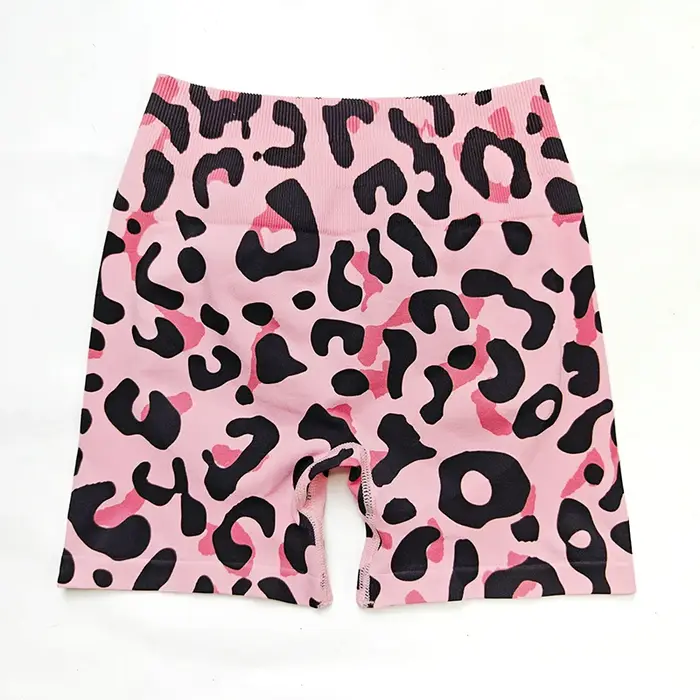Short de Yoga imprimé Graffiti couleur Dopamine pour femmes, taille haute, levage des hanches, ventr