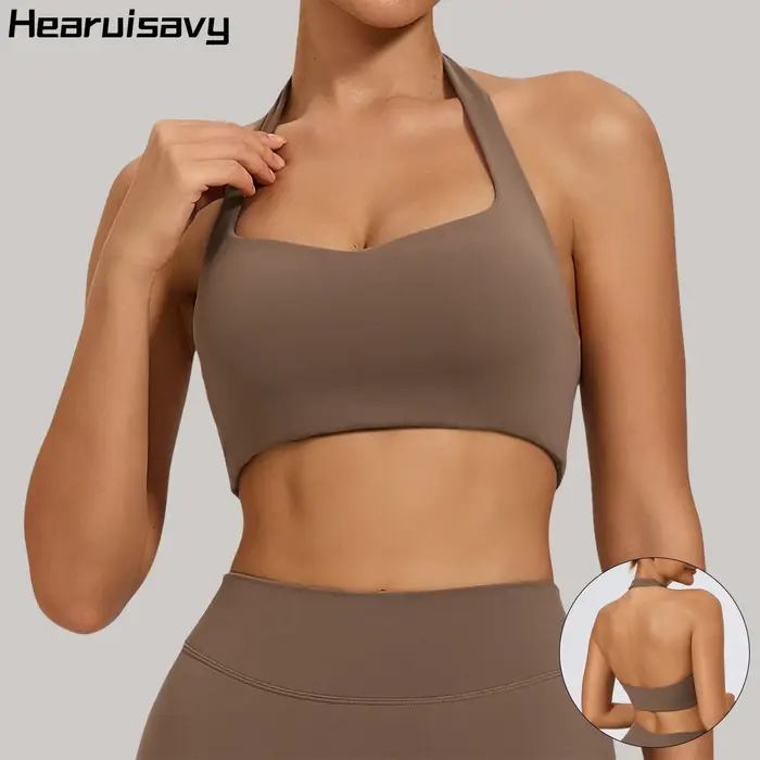 Hearuisavy femmes respirant sport soutien-gorge vêtements