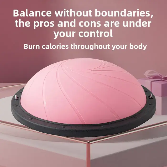 Nouvelle balle d'équilibre demi-sphère pour yoga