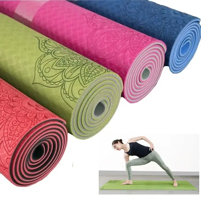 Tapis de yoga Dature TPE 6 mm
