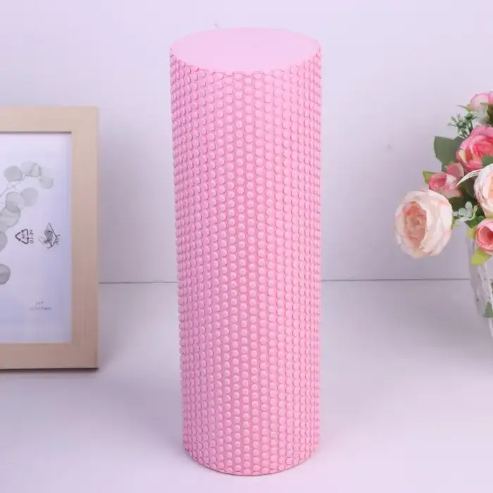 Nouveau rouleau de yoga rond en mousse EVA pour exercices de Pilates