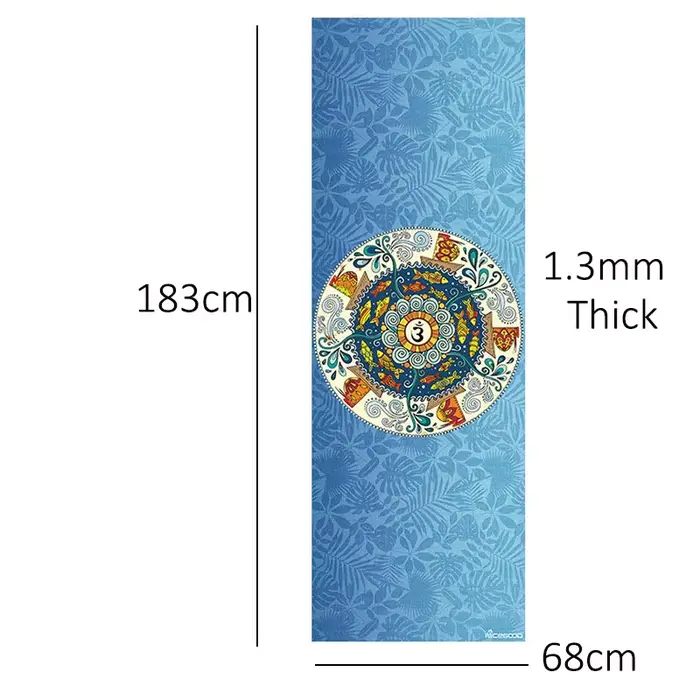 Tapis de Yoga de Fitness de gymnastique 68*183cm coussinets de Pilate de méditation en caoutchouc tapis de sport en daim pliable pour exercice de voyage à domicile en Studio de danse de gymnase