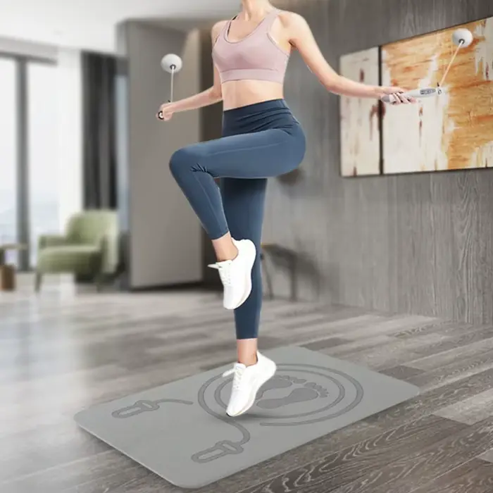 Tapis de Fitness Anti-bruit corde à sauter