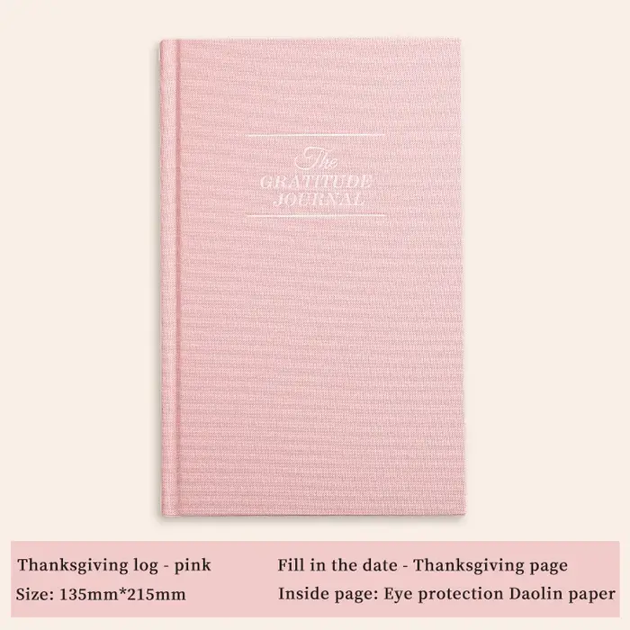 Carnet de gratitude premium – Lin de luxe