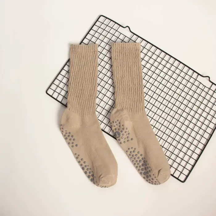 1 à 10 paires de chaussettes de yoga antidérapantes en silicone pour femme