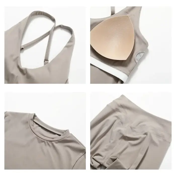 2 pièces vêtements de sport femmes Yoga ensemble vêtements de sport vêtements de sport costumes de Y