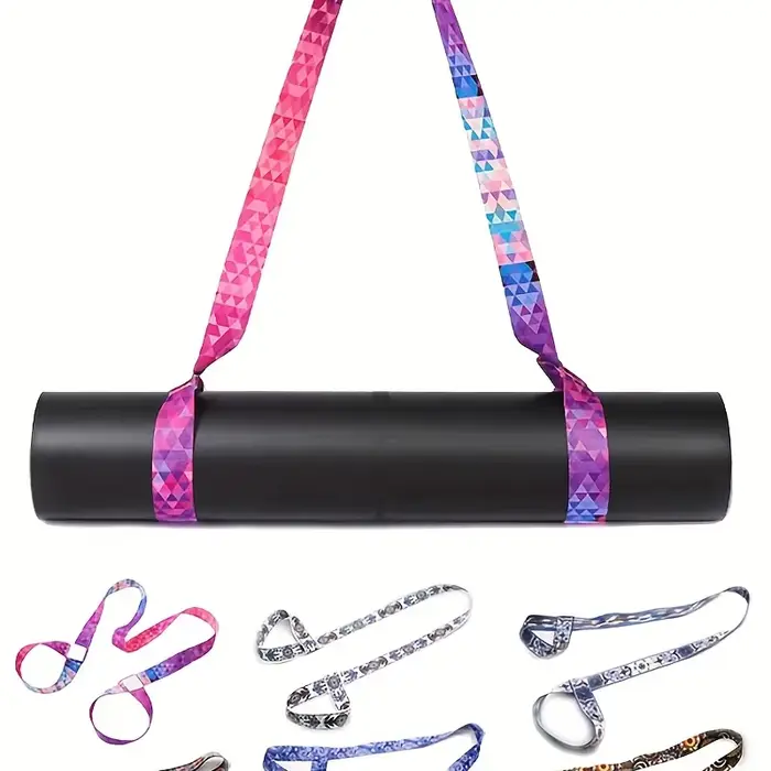 Sangle de tapis de Yoga réglable, sangle d'épaule, sangle extensible de sport, sangle de rangement p