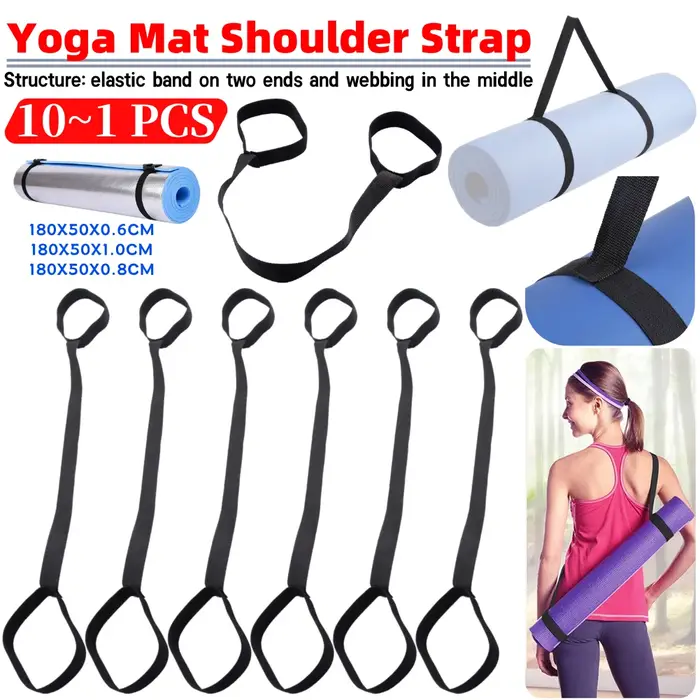 1-10 pièces tapis de Yoga sangle ceinture Portable réglable sport fronde épaule