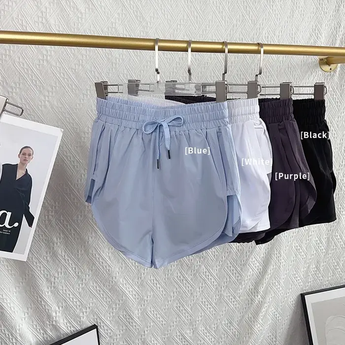 Shorts de sport de yoga taille haute pour femmes, shorts athlétiques respirants à séchage rapide, do