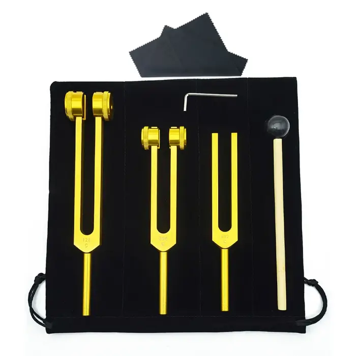 Ensemble de diapasons pour la musique