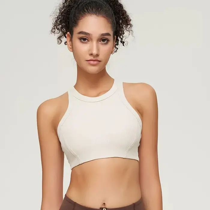 Soutien-gorge gilet de sport intégré avec sous-vêtements