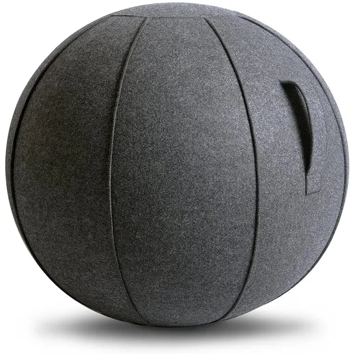 Boule de Yoga et Pilates en lin avec pompe