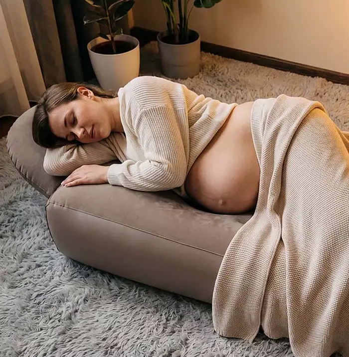 Coussin de grossesse gonflable, tapis de yoga pour femmes enceintes, matelas gonflable, coussin de maternité, coussin de lit pour dormir