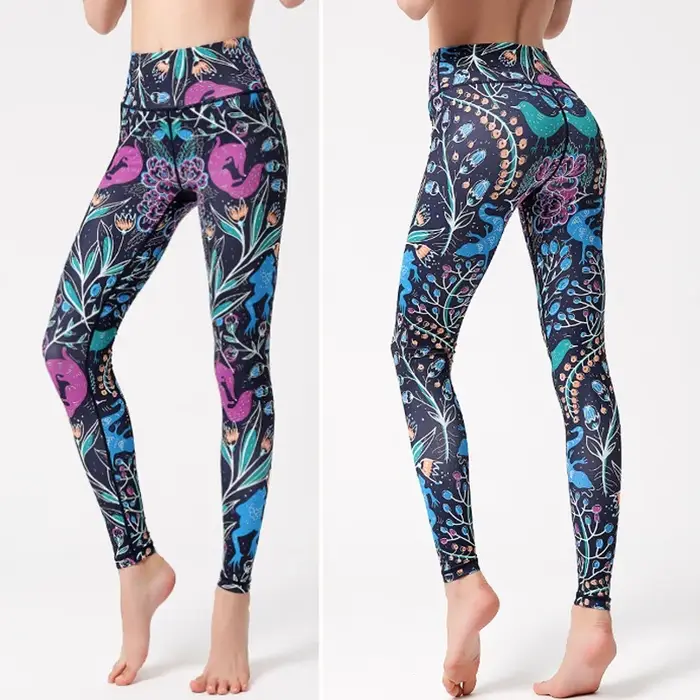 Cloud Hide – Leggings de sport imprimés pour femmes, pantalons de Yoga, de Fitness, de gymnastique,