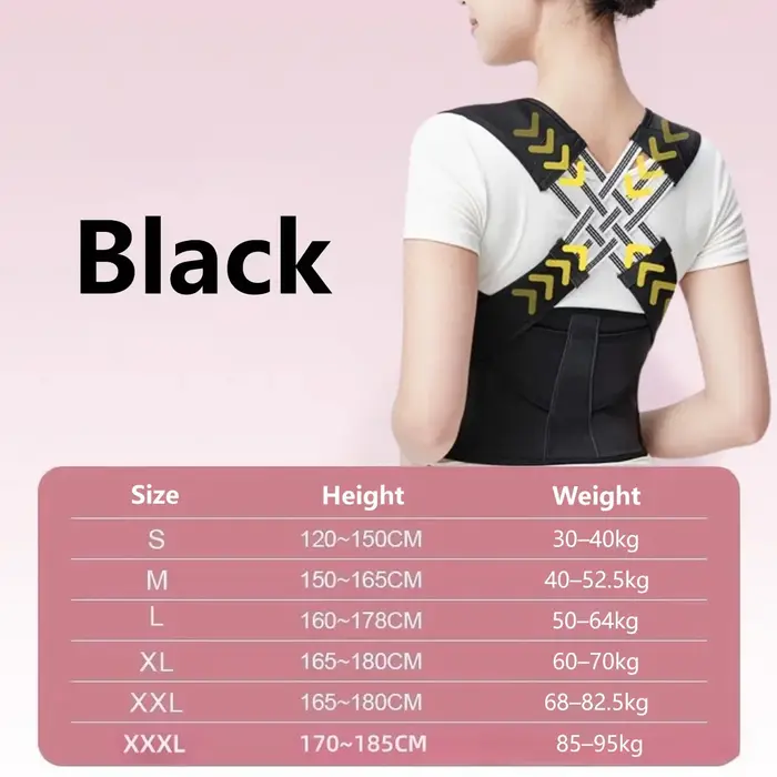 Correcteur de posture | Ceinture de soutien du dos réglable pour la Correction de la taille abdominale