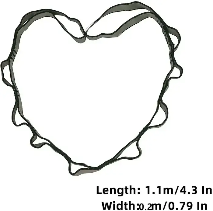 Corde suspendue de Yoga, corde d'escalade, chrysanthème, extensible, sangle d'extension, pour hamac