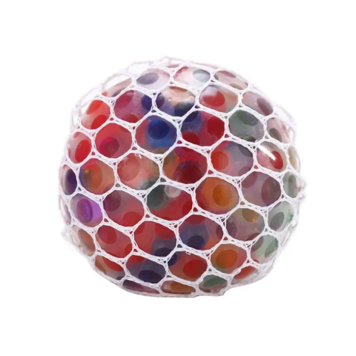 Balles spongieuses anti-stress qualité supérieure avec perles d'eau pour soulager les jouets tension