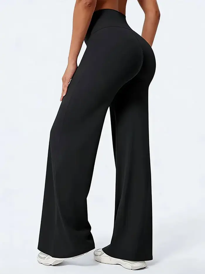 Pantalon de yoga Pilates à jambe droite