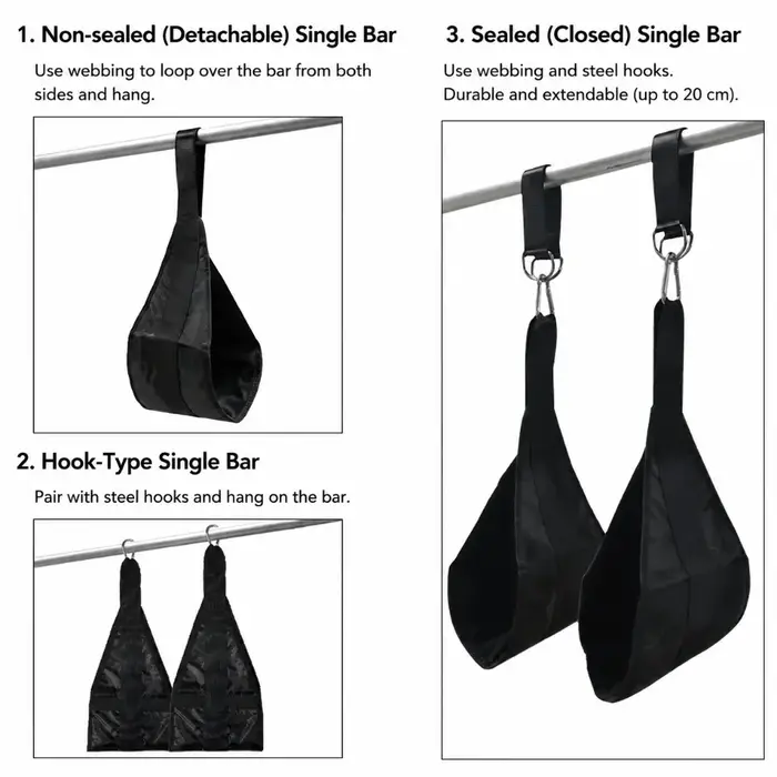 Sangle d'assistance pour tractions intérieures durable