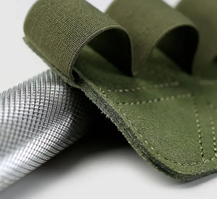 Gants d'entraînement d'haltérophilie en cuir Protection de la paume femmes hommes Fitness sport poig