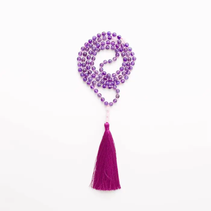 Collier de perles tibétaines Mala