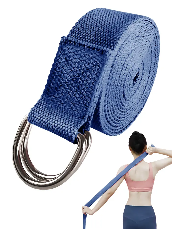 Sangle de Yoga/Stretching avec fermeture supplémentaire sécurisée