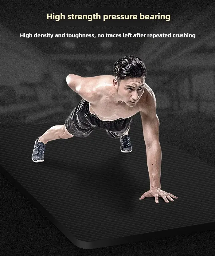 Tapis de yoga extra large 80 x 200 cm pour hommes