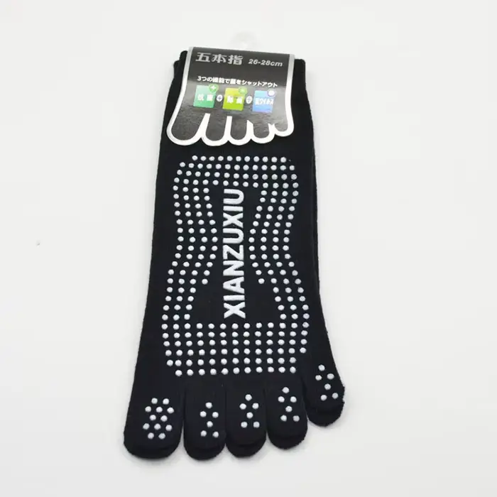 Hommes Pilates chaussettes en gros coton respirant antidérapant Massage Yoga