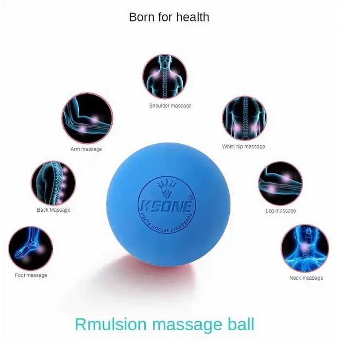 Boule de Massage Fascia en caoutchouc