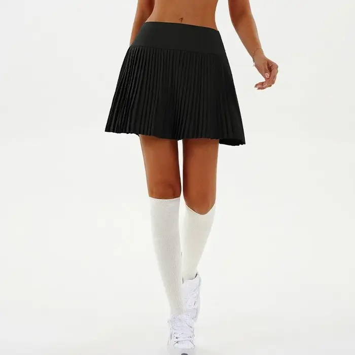 Short de Yoga Sexy pour femmes, jupe plissée de Tennis, taille haute, avec doublure intérieure, tail