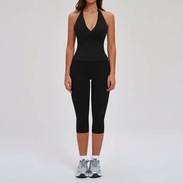 Tenues de yoga 2 pièces, ensemble de sport pour femmes, vêtements de sport à séchage rapide, ensembl