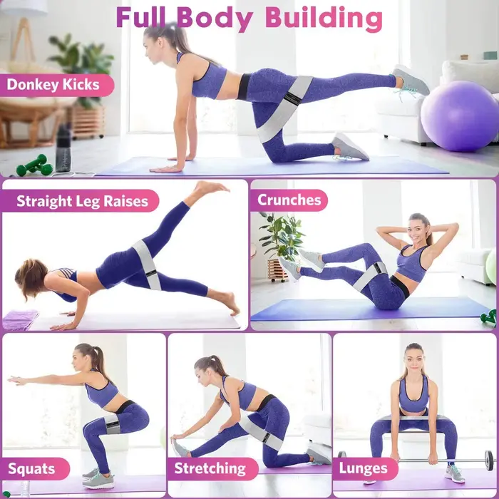 Bandes élastiques de résistance pour fitness